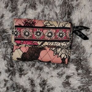 Vera Bradley Mocha Rouge Wallet